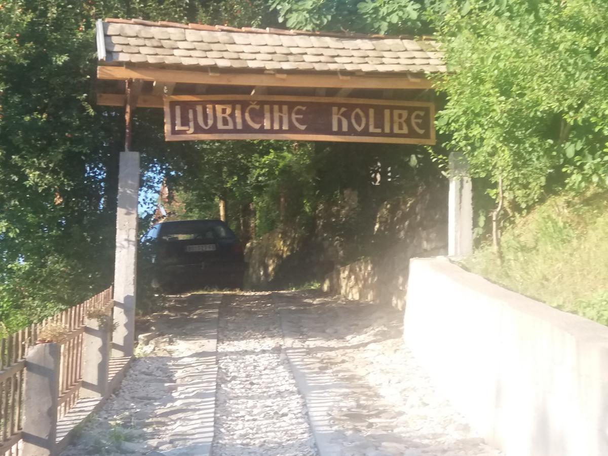 Chalet Ljubicine Kolibe Golubinje Екстер'єр фото
